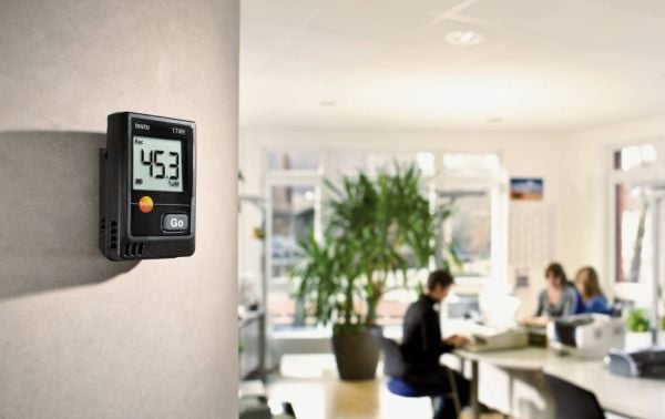 testo 174H mini sıcaklık bağıl nem kaydedici, datalogger
