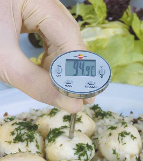 testo Su geçirmez mini termometre, sıcaklık ölçer - 0560 1113