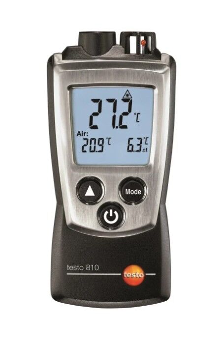 testo 810 Temassız Yüzey ve Hava Sıcaklık Ölçer