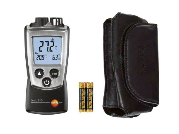 testo 810 Temassız Yüzey ve Hava Sıcaklık Ölçer