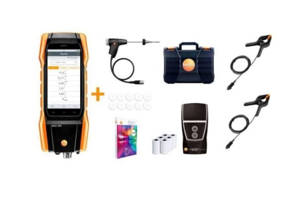 Testo 300 LL Baca Gazı Analiz Cihazı | 15000 ppm CO