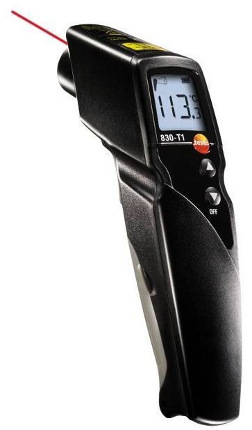 testo 830-T1 (10:1 optik) temassız kızıl ötesi, infrared termometre