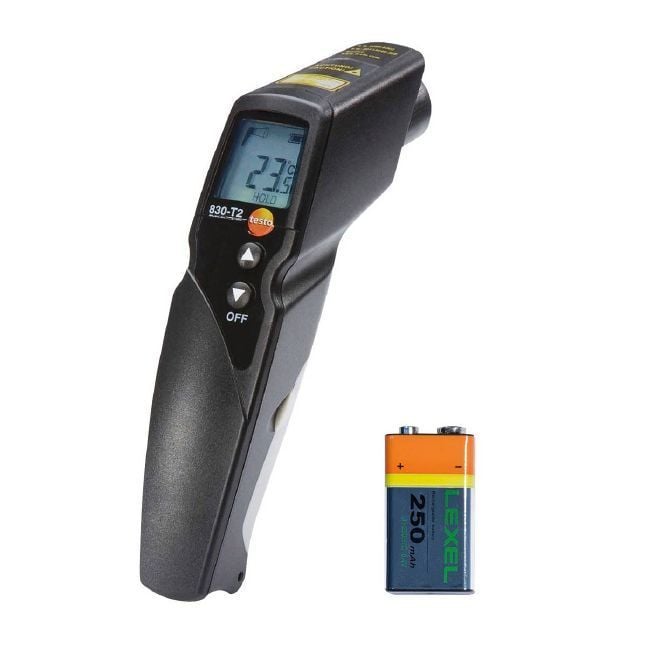 testo 830-T2 (12:1 optik) temassız kızıl ötesi, infrared termometre