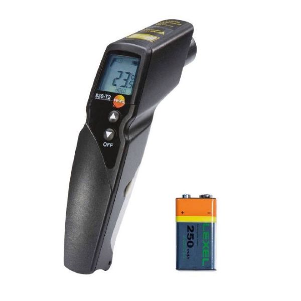 testo 830-T2 (12:1 optik) temassız kızıl ötesi, infrared termometre