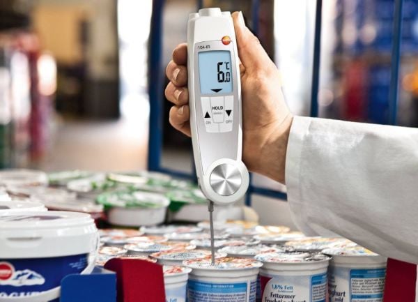 testo 104-IR Infrared ve Batırma Tipi Termometre