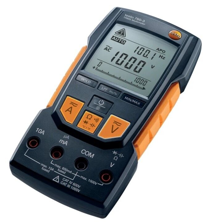 testo 760-3 (1000V AC/DC) dijital multimetre