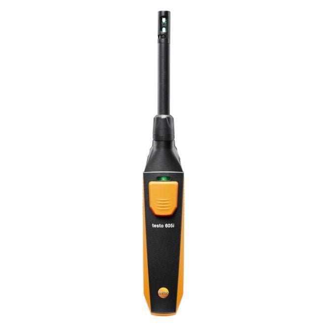 testo 605i sıcaklık bağıl nem ölçer, akıllı prob