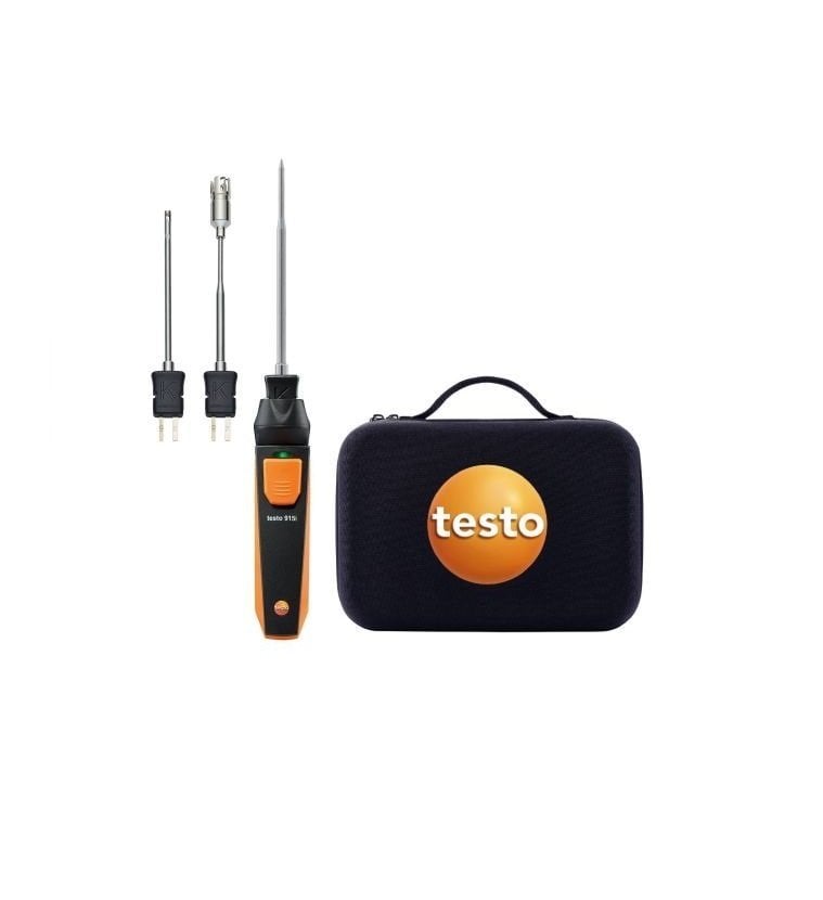 testo 915i sıcaklık ölçüm seti, akıllı prob, termometre