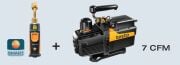 Akıllı Vakum Pompası Seti-1 | testo 552i + testo 565i 7 CFM