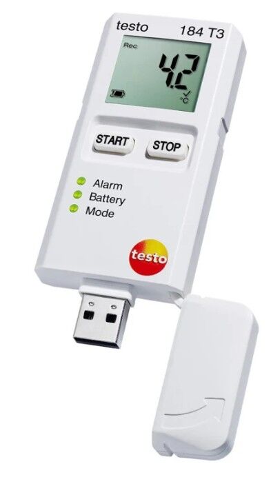 testo 184 T3  Sevkiyat Araçları İçin Sıcaklık Datalogger