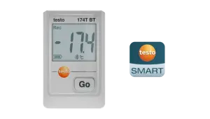 testo 174T BT Bluetooth ve mobil aplikasyon özellikli mini sıcaklık kaydedici