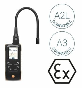 Testo 515 Ex Kombine (Patlayıcı ve Soğutucu Gaz) Kaçak Dedektörü (0563 0515)