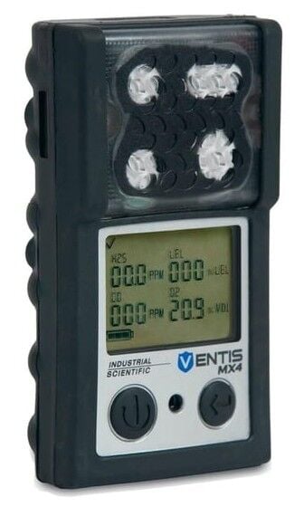 Industrial Scientific Ventis MX4 Çoklu Gaz Dedektörü