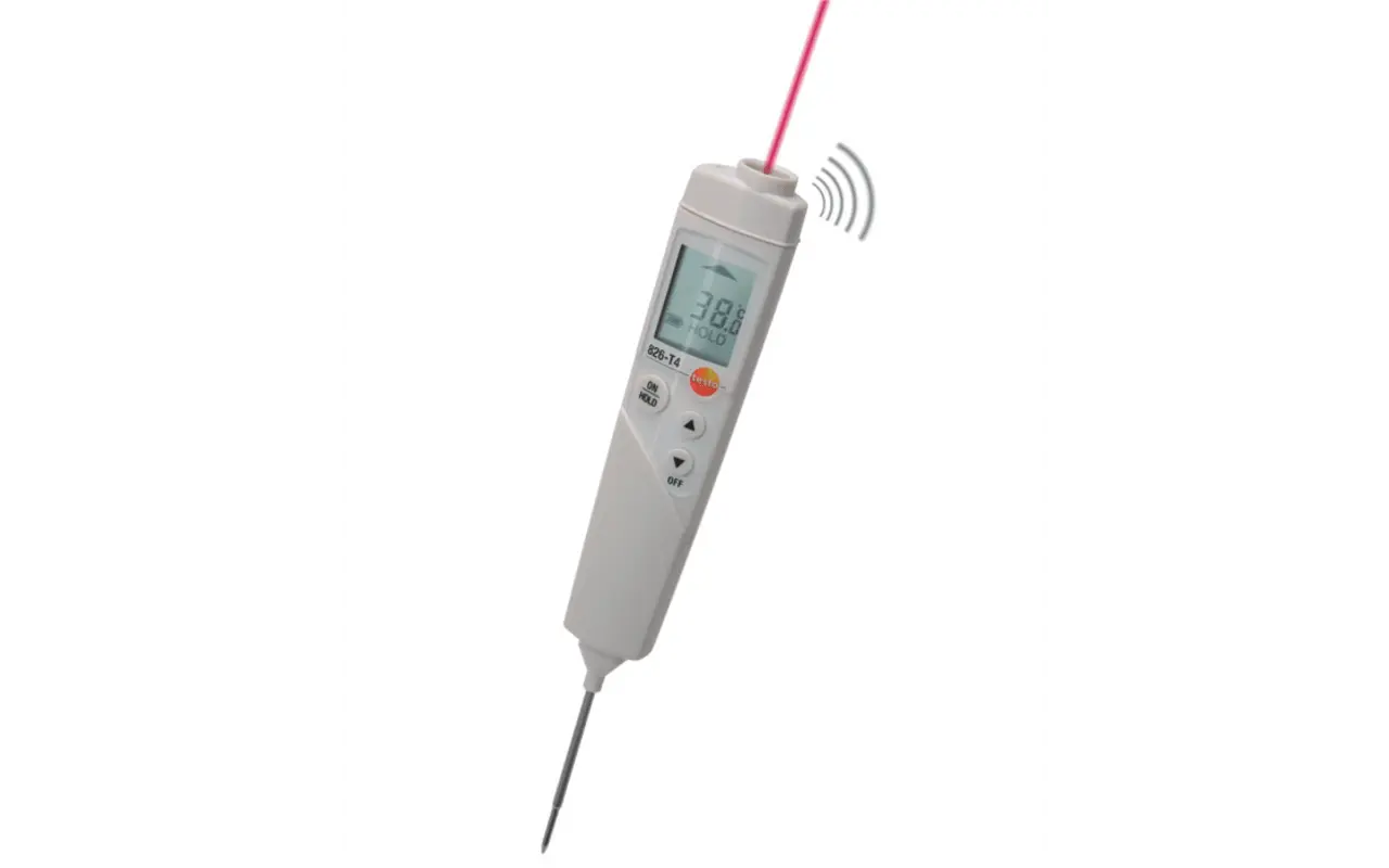 Testo 826 T4 infrared ve Saplamalı Gıda Termometresi