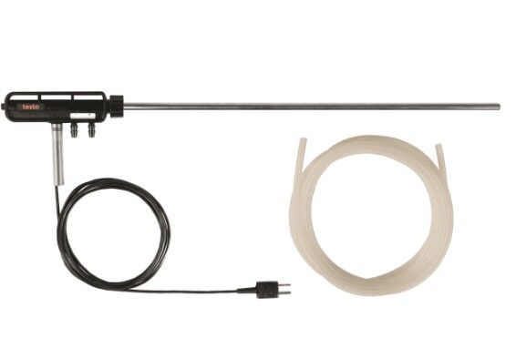 Testo 0635 2043 Düz Tip Pitot Tüp | 360 mm, Ø 8 mm