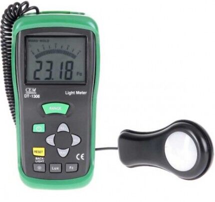Cem DT-1308 Lüksmetre (Aydınlanma Miktarı Ölçer)