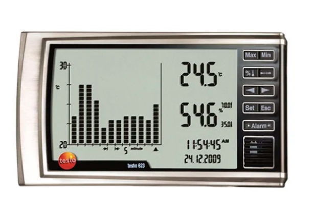 testo 623 sıcaklık ve nem ölçüm cihazı